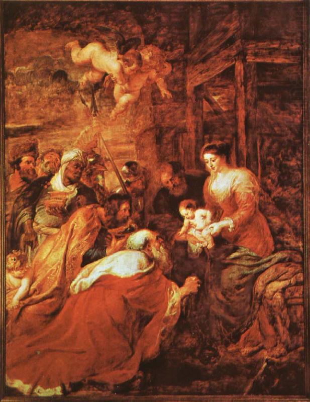 The Adoration of the kings, Peter Paul Rubens